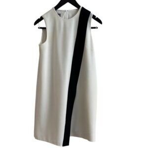 anne klein asymmetrical dress Anne Klein Surplus Midi With Asymmetrical Draping Anne Black